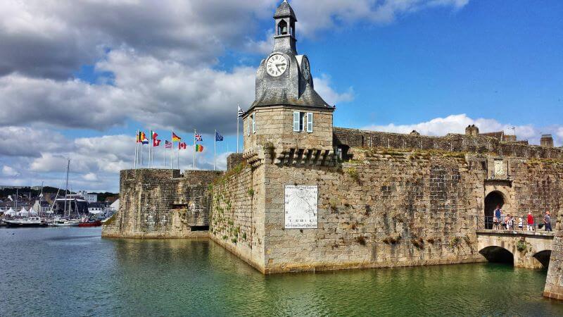 La ville de Concarneau