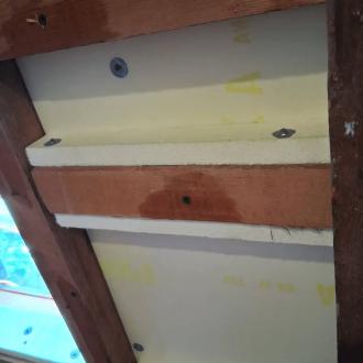 Traitement d'une charpente (chevrons et pannes)