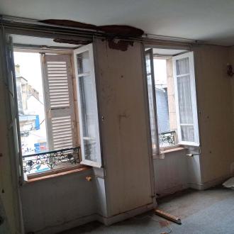 Chantier anti mérule réalisé à Douarnenez (29100) en juillet 2026