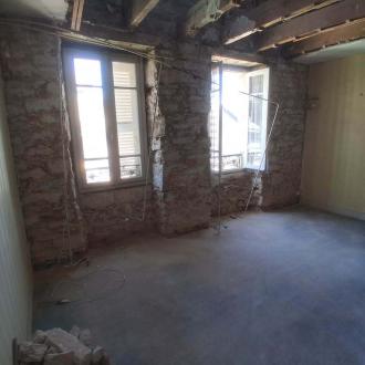 Chantier anti mérule réalisé à Douarnenez (29100) en juillet 2026